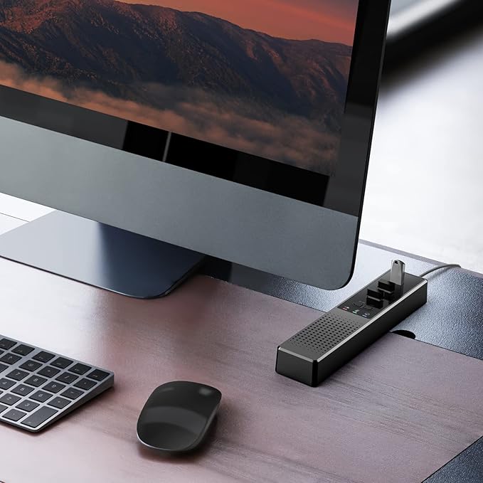 3 in 1 USB Computer Speaker with Microphone PC Laptop Desktop Conference Speaker with Mic for Smart Home Office and Online Study360 Degree Enhanced
