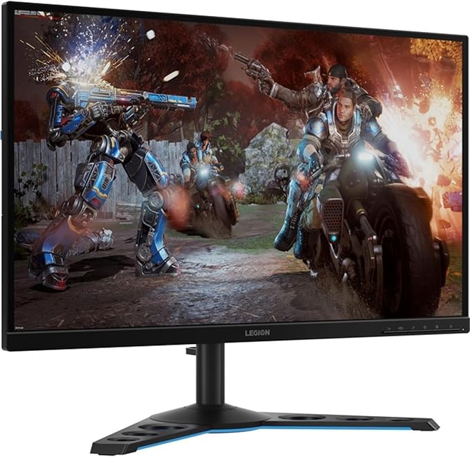 Lenovo Legion Y27q-20 Gaming Monitor 27” QHD Display 165Hz 0.1ms Response AMD FreeSync/Gsync Compatible Lift/Tilt/Pivot/Swivel Stand HDMI 2.0 and DisplayPort 1.4 350 nits Raven Black