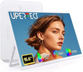 UPERFECT Portable Monitor 15.6 125% sRGB 1080P Laptop Monitor Ultra-Slim White Display USB-C &amp MINI HDMI 350 Nits VESA &amp Case Travel Small Second Screen for Computer Mini PC Game Cons