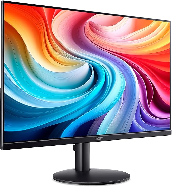 Acer SB273 G0bi 27 IPS Full HD (1920 x 1080) Ultra-Thin Zero-Frame Gaming Office Monitor | Adaptive-Sync Support (FreeSync Compatible) | Up to 120Hz Refresh | 1ms (VRB) | Tilt | HDMI &amp VGA Ports