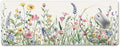 Flower Ergonomic Mouse Pad with Wrist Rest Large Gaming Computer Mouse Pad Wrist Support with Non-Slip Pain Relief PU Base Cute Office Desk Decor Accessories