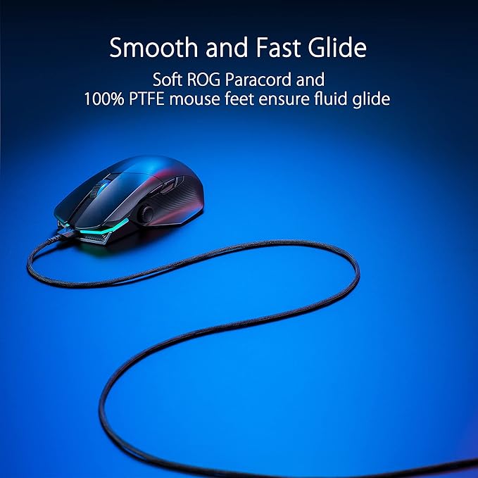 ASUS ROG Chakram X Origin Wireless Gaming Mouse – MMO/MOBA Design Detachable Joystick 11 Programmable Buttons Right-Handed 123g Tri-Mode Connectivity 36K DPI up to 150Hr Battery PC/Mac Support