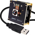ELP 48MP Fast Autofocus USB Camera Module with 70degree No Distortion Lens for Computer Mini UVC USB2.0 Industrial Webcam Board 8000 * 6000 USB with Camera for Laptop PC Raspberry pi Jetson Nano
