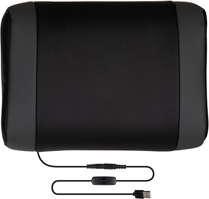 BizChair Black Gaming Desk with Cup Holder/Headphone Hook/2 Wire Management Holes &amp Black Reclining Back/Arms Gaming Chair with Footrest