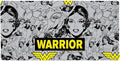 Wonder Woman Warrior Pattern Large Gaming Mouse Pad Desk Mat with Stitched Edges Non-Slip Base for Gamer Home and Office 31.5 x 15.7
