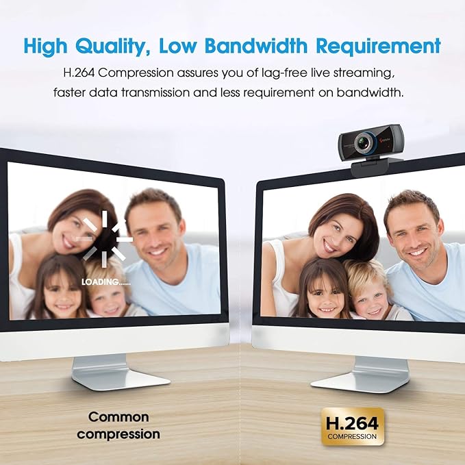Angetube 1080P Webcam for Streaming 920 PC Web Camera Calling Video Recording Cam for Windows Mac Conferencing Gaming Xbox Skype OBS Twitch Xsplit GoReact with Microphone &amp 100-Degree View Angle