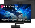 LG 27 Full HD (1920 x 1080) IPS Monitor 100Hz 5ms Dynamic Action Sync Black Stabilizer &amp Crosshair HDR10 Reader Mode/Flicker Safe HDMI OnScreen Control VESA Mount Tilt Adjustable Black