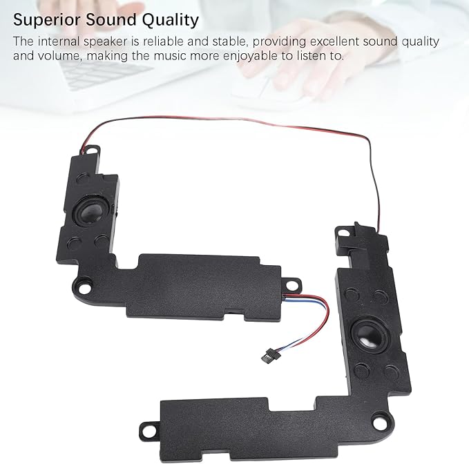 Laptop Speaker Replacement ABS Material Internal Speaker with Connectors Easy to Install and Disassemble for 15 7548 7547 05KR9K Excellent Sound Quality