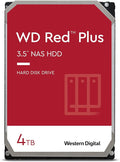Western Digital 4TB WD Red Plus NAS Internal Hard Drive HDD - 5400 RPM SATA 6 Gb/s CMR 64 MB Cache 3.5 - WD40EFRX