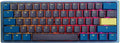 Ducky One 3 Mini Daybreak 60% Mechanical Keyboard: Quack Mechanics Dampening Hot-Swappable Cherry MX Red Switches High-Density PBT Tripleshot Keycaps RGB US