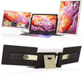 ROYY Laptop Screen Extender Double Monitor - 15.6 Detachable Portable Computer Monitor FHD 1080P IPS 235 Degrees Rotation Extra Screen Compatible with Mac Wins Dex Chrome Fits 13-17 Laptop