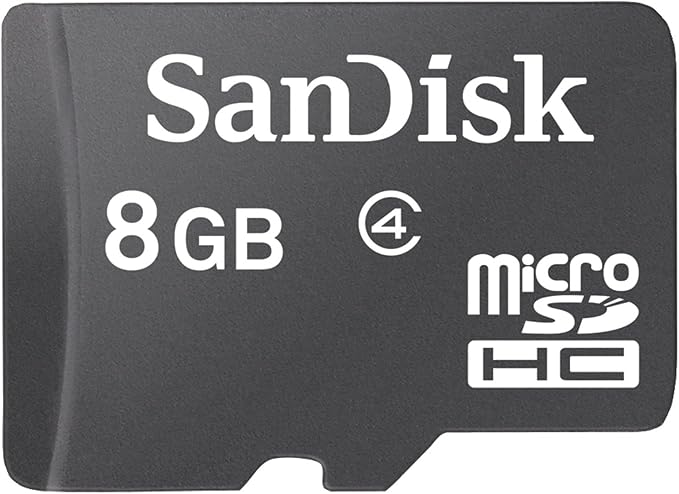 SanDisk 8GB MicroSDHC Card (SDSDQ 008G A11M)