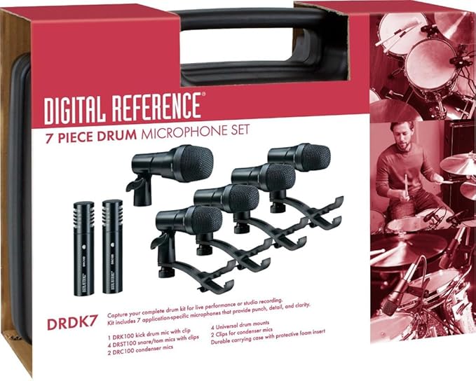 DRDK7 7-Piece Drum Mic Kit