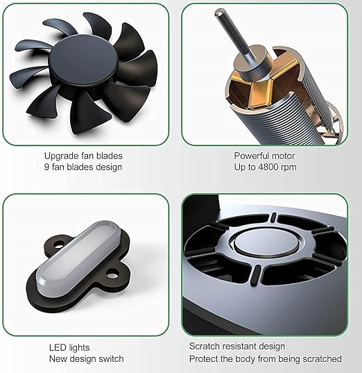 Phone Cooler Phone Cooler for Gaming Radiator for Live Streaming Mobile Gaming