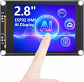 ELECROW ESP32 Display 320×240 2.8 HMI Advanced ESP32-S3 IPS Touch Display Support AI Speech Interaction 32-Bit LX7 Dual-Core Processor Up to 240MHz Compatible with Arduino ESP-IDF and LVGL