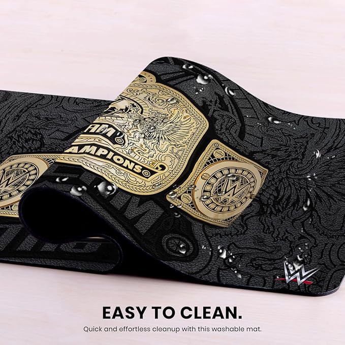 Head Case Designs Officially Licensed WWE Tag Team Wrestling Championship Title Belts 23.62 x 11.81 x 0.12 inches (600 x 300 mm) - L Gaming Office Desk PC Keyboard Mouse Mat Pad