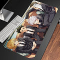 RAINBOWS XXL Gaming Professional Hunter Beautiful Cute Printing Mouse Pad Desk Pad Anime Pad Computer Player PC Mouse Mats(QZLR-016700x400x3mm)