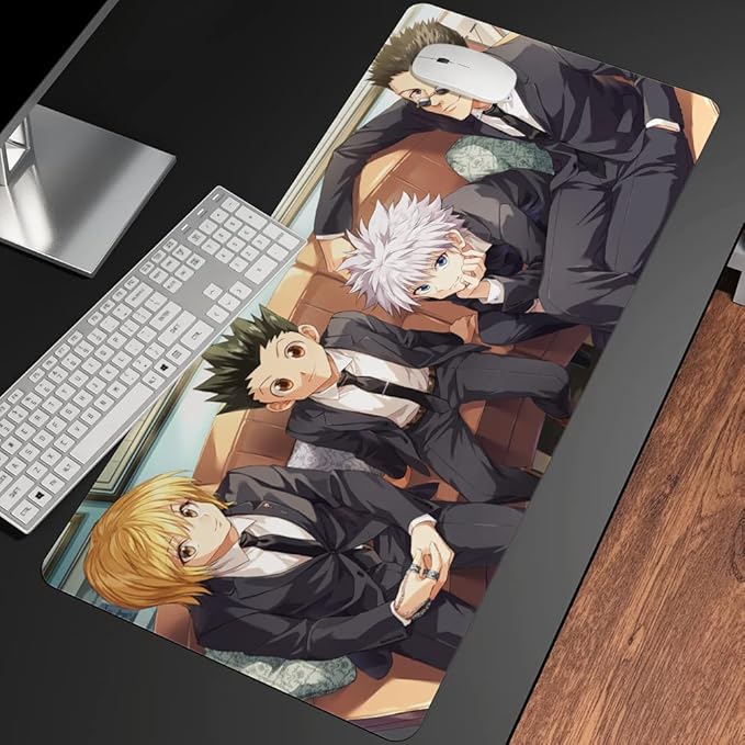 RAINBOWS XXL Gaming Professional Hunter Beautiful Cute Printing Mouse Pad Desk Pad Anime Pad Computer Player PC Mouse Mats(QZLR-016700x400x3mm)