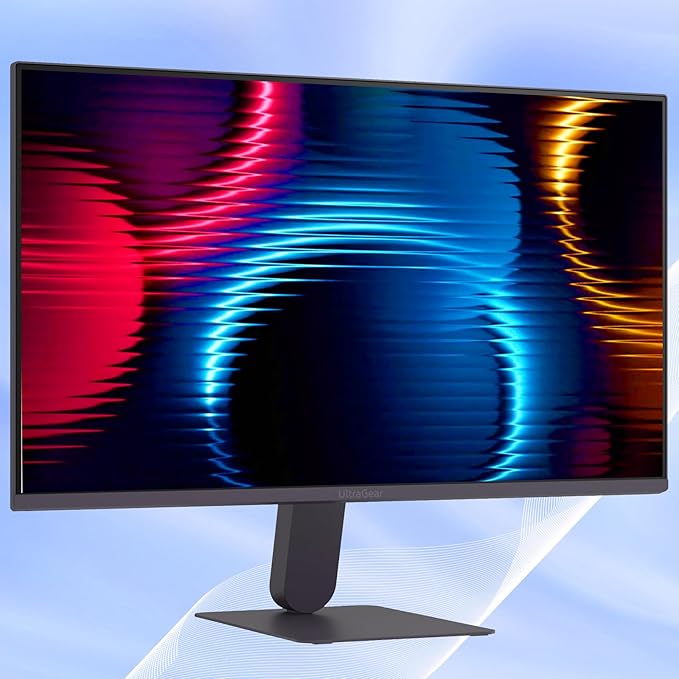 LG 24 Ultragear FHD Gaming Monitor IPS Display 144Hz Refresh Rate 1ms MBR HDR10 sRGB 99% Color Gamut NVIDIA G-SYNC Compatible AMD FreeSync HDMI DisplayPort Vase Mountable Tilt Black