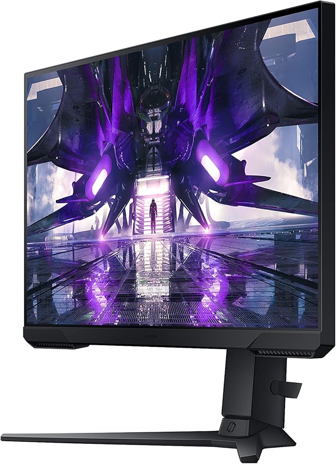 SAMSUNG 27 Odyssey G32A FHD 1ms 165Hz Gaming Monitor with Eye Saver Mode Free-Sync Premium Height Adjustable Screen for Gamer Comfort VESA Mount Capability (LS27AG320NNXZA)