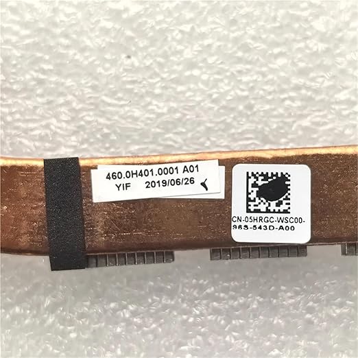 05HRGC For 5480 5485 5488 5580 5585 Laptop Cooling Fan Heatsink Radiator Copper Tube 5HRGC CN-05HRGC