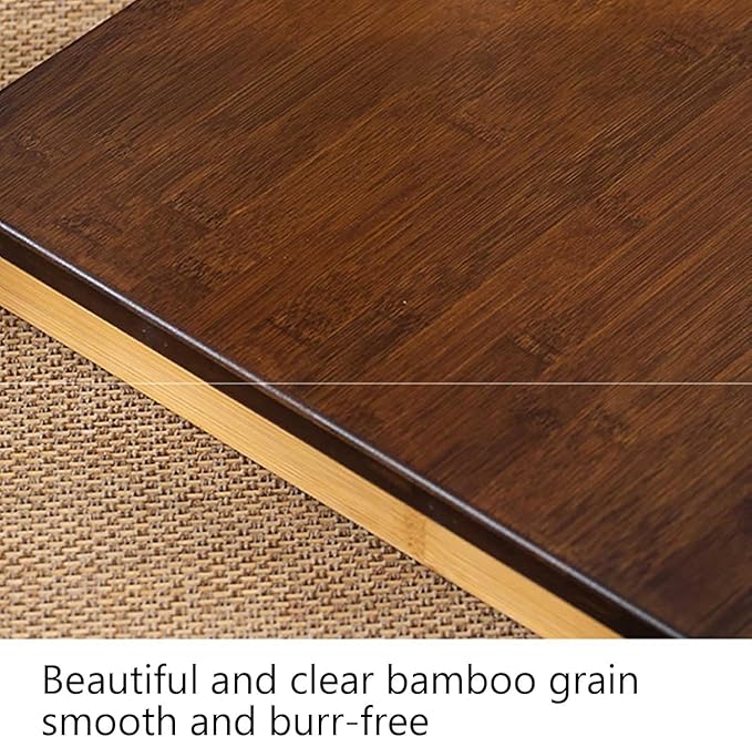 BTZHY Floor Chair Wooden Floor Chair Portable Footless Chair with Backrest Tatami Chair Home Windowsill Lazy Person Reclining Chair Outdoor Indoor Reclining Chair(Walnut)