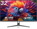 LXZ 32 4K Monitor UHD 3840 x 2160 VA Panel AMD FreeSync Premium 178° Viewing Angle 100% sRGB 3500:1 Contrast Ratio Compatible with Wall mounting 75 x 75MM