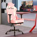 Gaming Chair for Adults with Footrest Racing Chair PC Chair Silla Gamer Chair Racing Gaming Chair Cheap Recliner Game Chair with Headrest Lumbar Support Adjustable Armrest for Kids 8-12