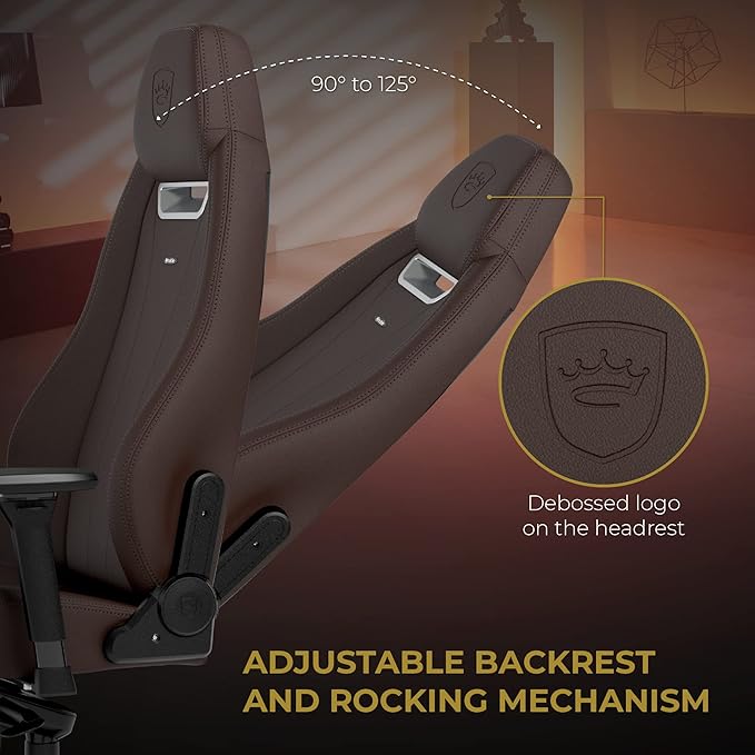 noblechairs Legend Ergonomic Gaming Chair Office Chair with Lumbar Support PU Leather Java Edition