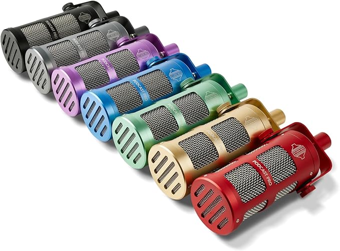 Sontronics Podcast Professional Dynamic Mic for Podcast Broadcast Streaming Gaming &amp VC - XLR Connection No Phantom Power Required - Lifetime Microphone Warranty - Designed &amp Built in UK (