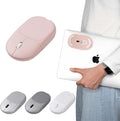 Magnito – Magnetic Wireless Bluetooth Mouse for MacBook iPad Laptop Windows Chrome OS Linux – Compact &amp Portable Attachable Silent Clicks – The Best Travel Mouse (Pink)