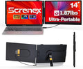 Laptop Screen Extender 0.27 Ultra-Thin 14 FHD 1080P IPS Lightweight Dual Portable Monitor USB-C/HDMI Plug &amp Play for 13-17 Laptops Travel screen compatible with Windows/Mac/Chrome/Switch/And