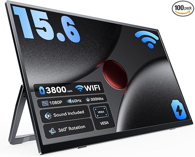 15.6'' Wireless Portable Monitor
