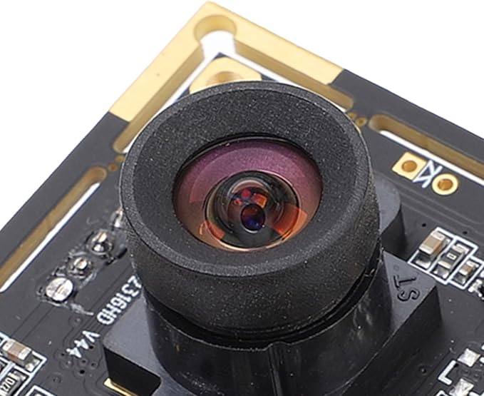 AYNEFY USB Camera Module HD 2MP Manual Focusing Camera with 100 Degree Wide Angle and Dual Microphones for Computer and Laptop Applications