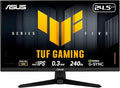 ASUS TUF Gaming Series 5 24.5” 1080P Monitor (VG259QM5A) – Full HD Fast-IPS 240Hz 0.3ms G-SYNC Compatible FreeSync Premium 99% sRGB DisplayWidget Gaming AI 3 yr Warranty