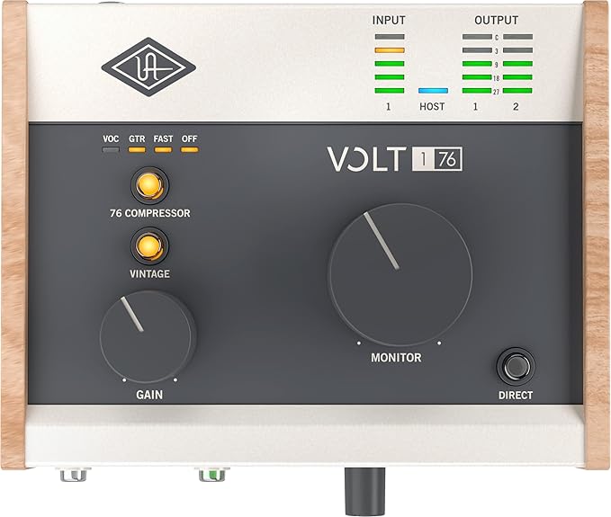 Universal Audio SD-1 Standard Dynamic Microphone White &amp Audio Interface for Recording podcasting and Streaming with Essential Audio Software Including $400 in UAD Plug-ins