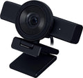 Razer Kiyo V2 Streaming Webcam: 4K 30 FPS 1080p 60 FPS - AI Powered Auto-Framing - Built-in Microphone - Ultrawide Angle Lens - Privacy Cover - Works with OBS Xsplit Discord Zoom Teams - Black