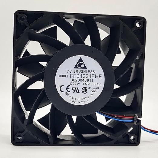 FFB1224EHE 24V 1.5A 12CM High-Performance Cooling Fan for Electronics and Laptops