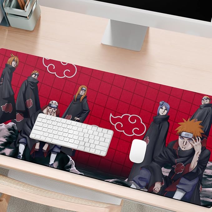 Head Case Designs Officially Licensed Naruto Shippuden Pain and Konan Graphic Art 37.4 x 15.75 x 0.16 inches (900 x 400 mm) - XL Gaming Office Desk PC Keyboard Mouse Mat Pad