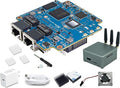 WayPonDEV Banana Pi BPI-WiFi 6 Router OpenWRT Board Dual Band Wireless Internet Router 802.11ax ac WiFi 6 Gigabit VPN Router with 5GE Phy and RGMII Support WPAWPA2WPA3 (Wifi6 Mini SET2)