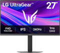 LG 27G440A-B 27-Inch Ultragear Full HD (1920 x 1080) IPS Gaming Monitor 240Hz 1ms G-SYNC Compatible FreeSync Premium HDMI 2.1 DisplayPort Tilt/Height/Swivel/Pivot Adjustable Stand Black