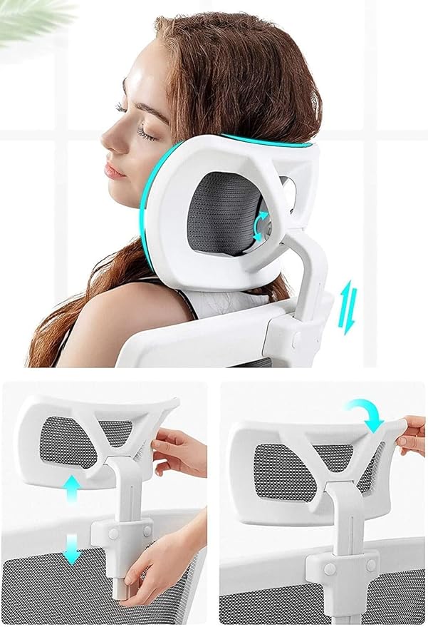 Office Chair Gaming Chair Boss Chair Ergonomic Computer Chair High Back Swivel Chair Video Game Chair Mesh Work Chair Chair (Color : Black) Needed