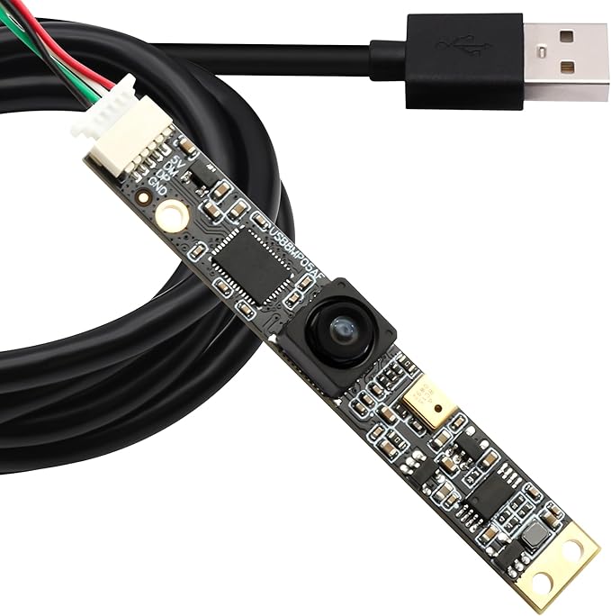 SVPRO 8MP USB Camera Module with Microphone 102 Degree Wide Angle Laser Engraver Camera for Lightburn Fixed Focus 4K UVC Webcam Board for ComputerRaspberry Pi