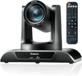 Tenveo 12X Optical Zoom PTZ Conference Camera USB3.0/HDMI 90° Wide View Angle FHD 1080P 60FPS for Video Conferencing Business Meeting Church Services Worship Education Zoom Teams OBS