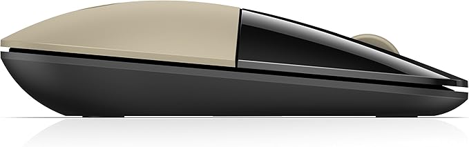 HP 2.4GHz Wireless USB Mouse Z3700 (Matte Gold/Glossy Black) Modern Gold (X7Q43AA#ABL)