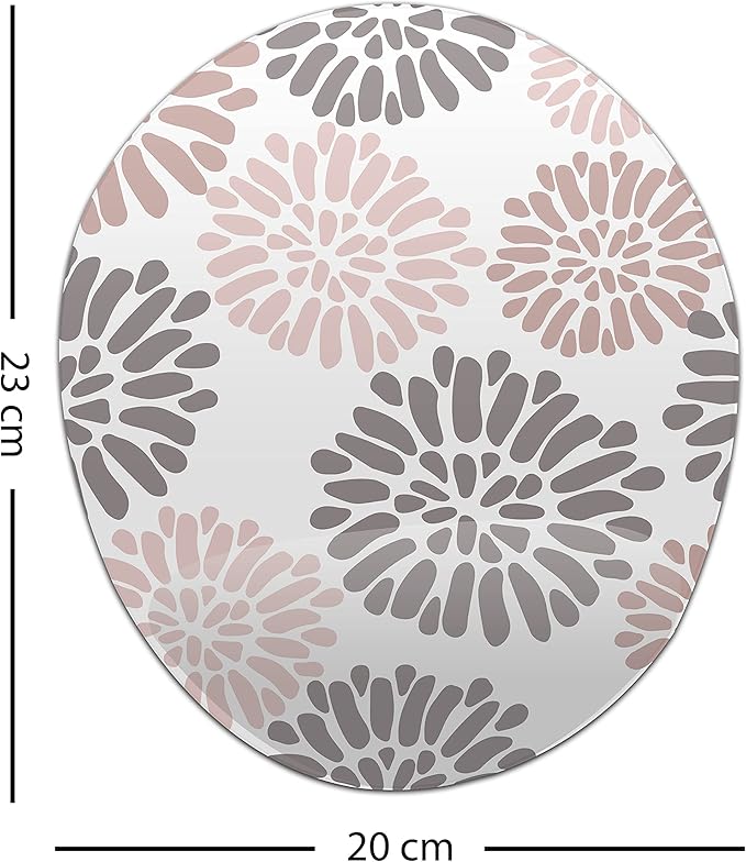 Ergonomic Mouse Pad with Wrist Rest Digital Printed Mouse Mat for Tendon Sheath Problems Non-Slip Base for Office and Home Size: 20 x 23 cm