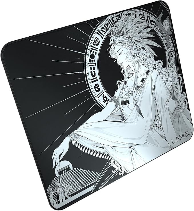Lamzu Maya Control Gaming Mouse Pad Slimflex Based 490 * 420 * 3mm Cloth Surface Narrow&ampLow Stitching for Gamers