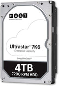 HGST Ultrastar 7K6000 4TB 7200 RPM 512e SAS 12Gb/s 128MB Cache 3.5-Inch Enterprise Internal Hard Disk Drive - HUS726040AL5210 (0F22795)