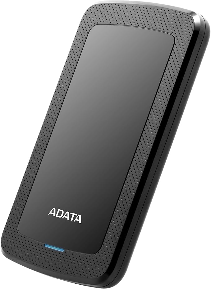 ADATA Hard Drive - 2 TB - External (Portable) - USB 3.1-256-bit AES - Black