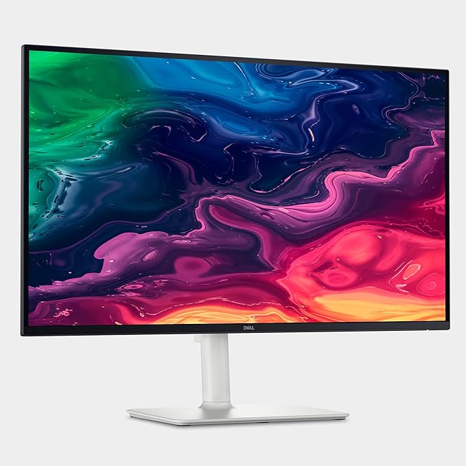 Dell 27 Plus 4K USB-C Monitor - S2725QC - 27-inch 4K (3840 x 2160) 120Hz 16:9 Display AMD FreeSync Premium sRGB 99% Integrated Speakers 1500:1 Contrast Ratio Comfortview - Ash White